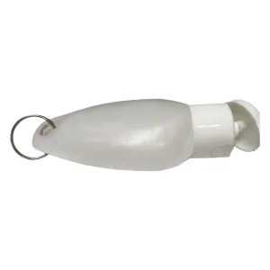 100ml HDPE Plastic Travel Flip Top Bottle with Key Ring