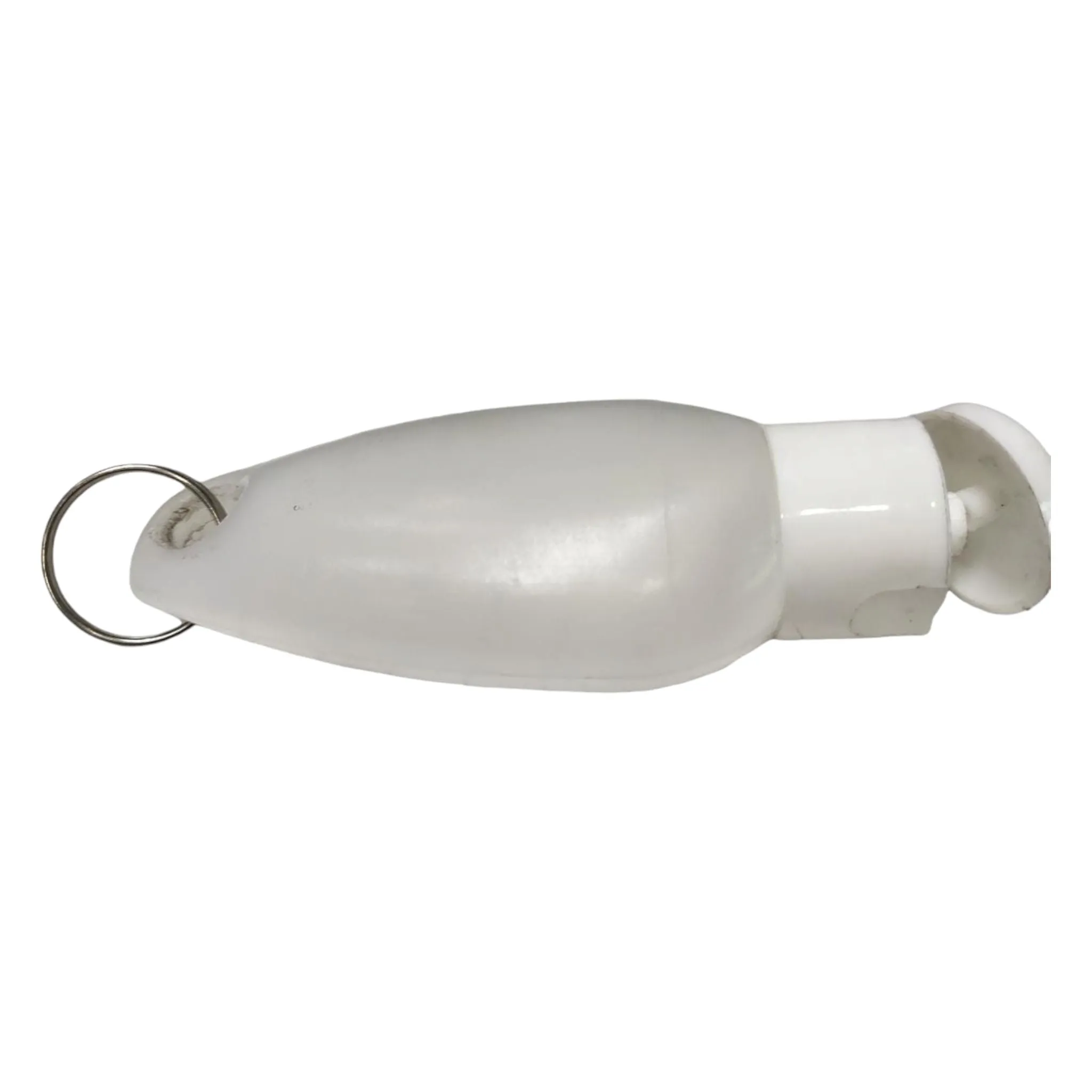 100ml HDPE Plastic Travel Flip Top Bottle with Key Ring
