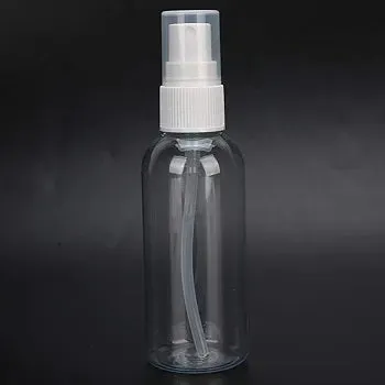 100ml PET Bottle Plastic with Mist Spray Lid