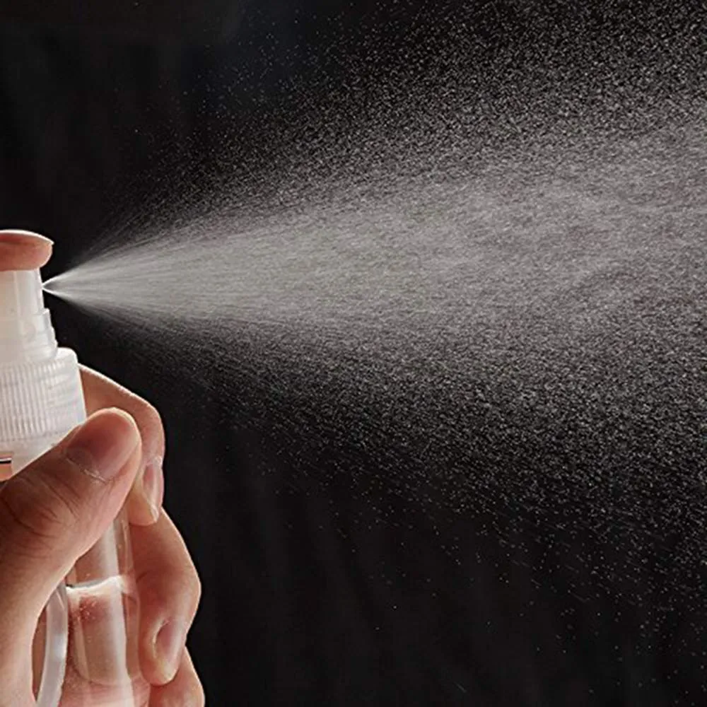 100ml PET Bottle Plastic with Mist Spray Lid