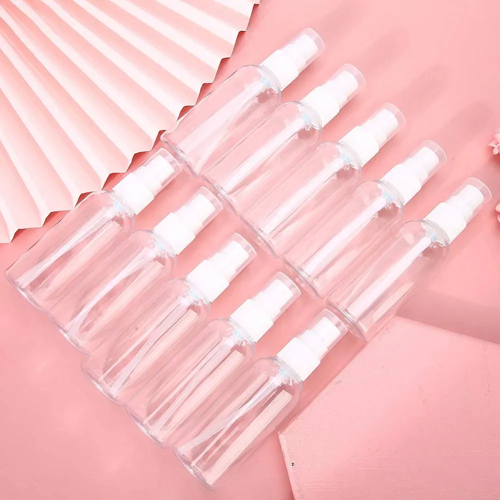 100ml PET Bottle Plastic with Mist Spray Lid