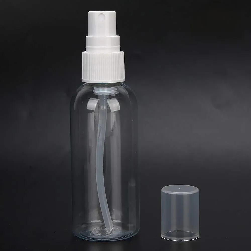 100ml PET Bottle Plastic with Mist Spray Lid
