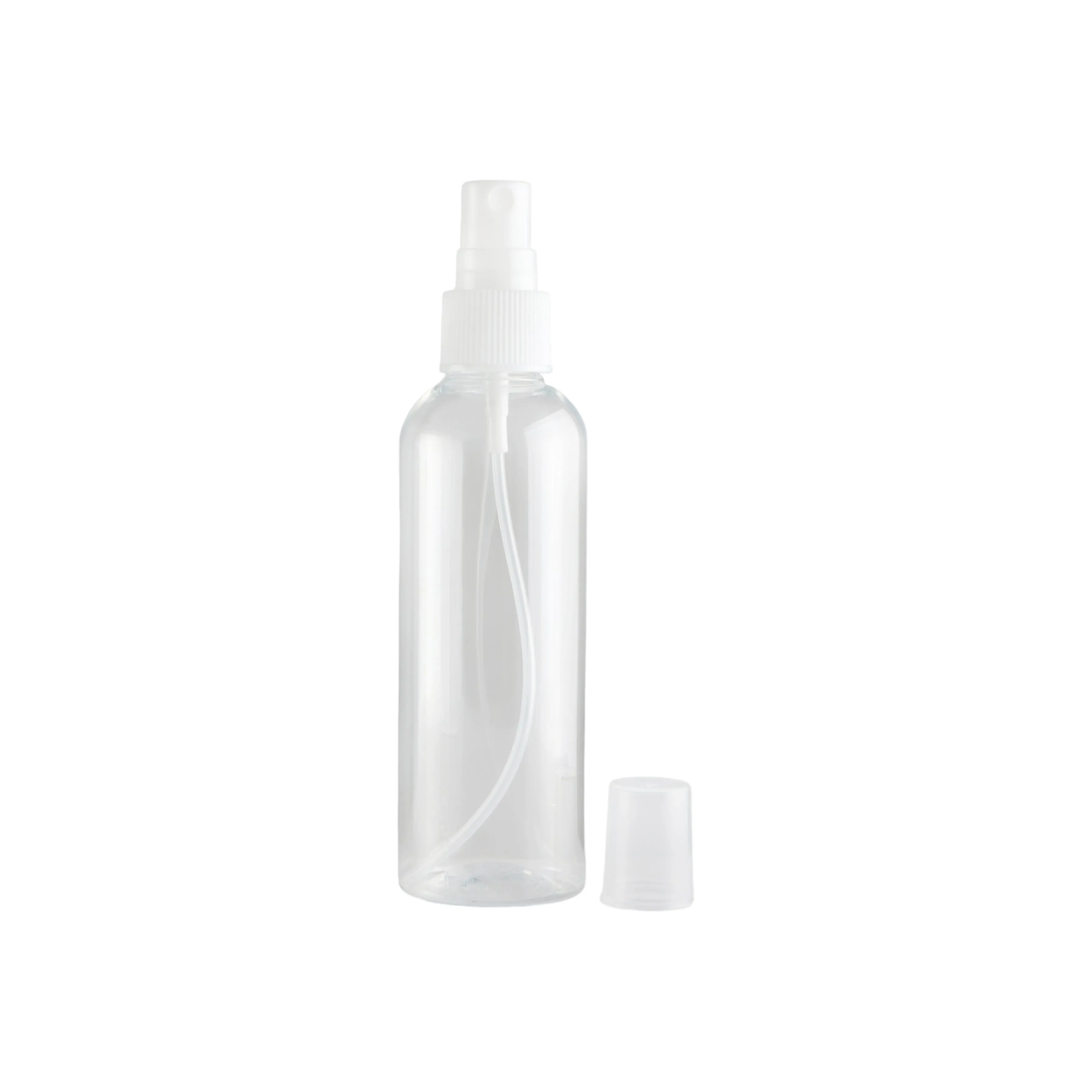 100ml PET Bottle Plastic with Mist Spray Lid