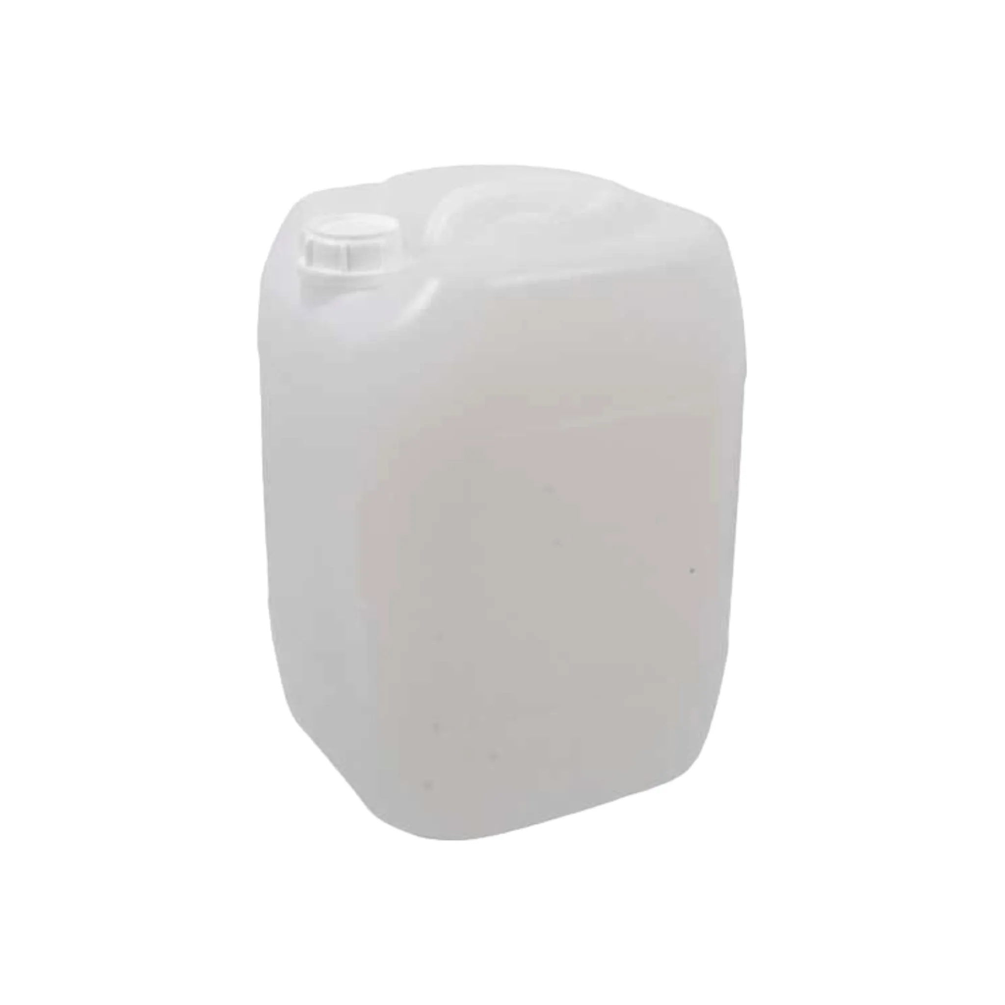 10L Jerry Can Plastic White with White Lid