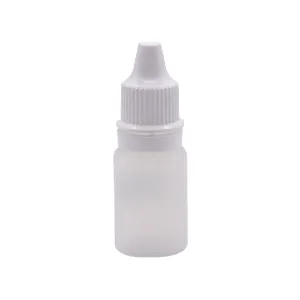 15ml Dropper Bottle Plastic Natural with Ratchet 10pcs