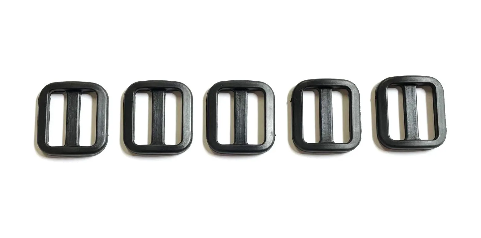 16mm 20mm 25mm Wide Nylon Triglide 3 bar Slides For Bags Handles Leads Straps
