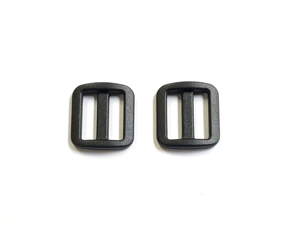 16mm 20mm 25mm Wide Nylon Triglide 3 bar Slides For Bags Handles Leads Straps