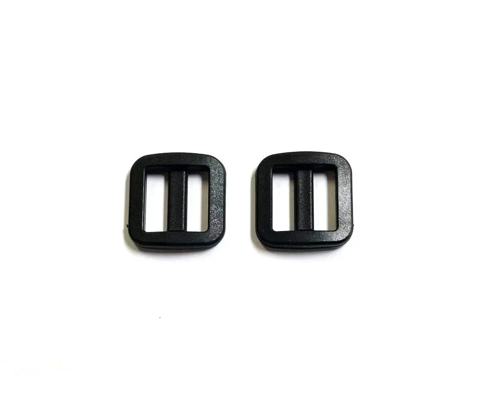 16mm 20mm 25mm Wide Nylon Triglide 3 bar Slides For Bags Handles Leads Straps