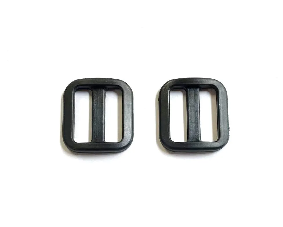 16mm 20mm 25mm Wide Nylon Triglide 3 bar Slides For Bags Handles Leads Straps