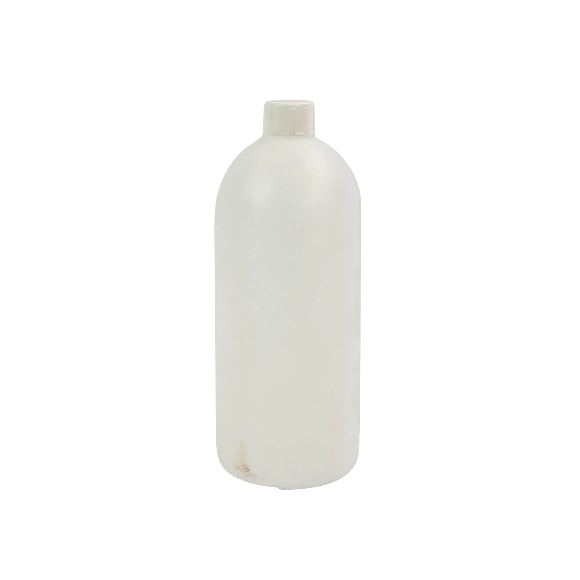 1L HDPE Plastic Boston Bottle with Lid PE1000BTL
