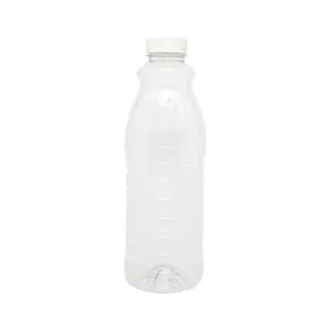1L PET Plastic Bottle Grip Design with Cap