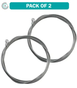2 Pack Jagwire Sport Brake Cable 1.5x2000mm Slick Galvanized SRAM/Shimano Road