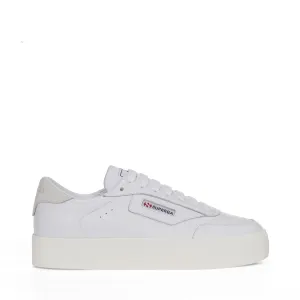 3854 COURT PLATFORM - Lady Shoes - Wedge - Woman - WHITE-FAVORIO