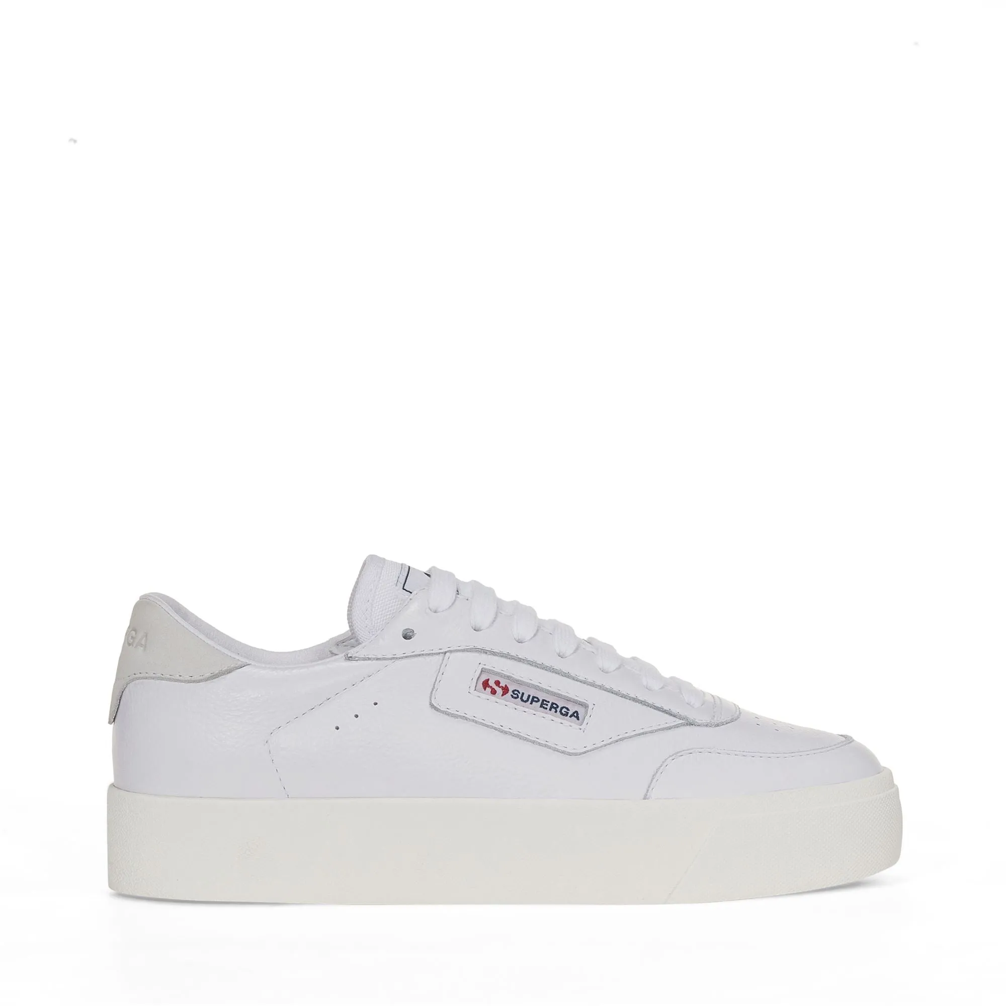 3854 COURT PLATFORM - Lady Shoes - Wedge - Woman - WHITE-FAVORIO