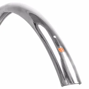 700c Smooth Fenders, 38mm - Silver and Noir
