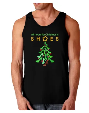 All I want for Christmas is Shoes Dark Loose Tank Top