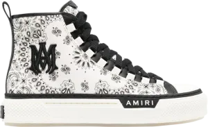Amiri Court High Bandana Sneakers - White
