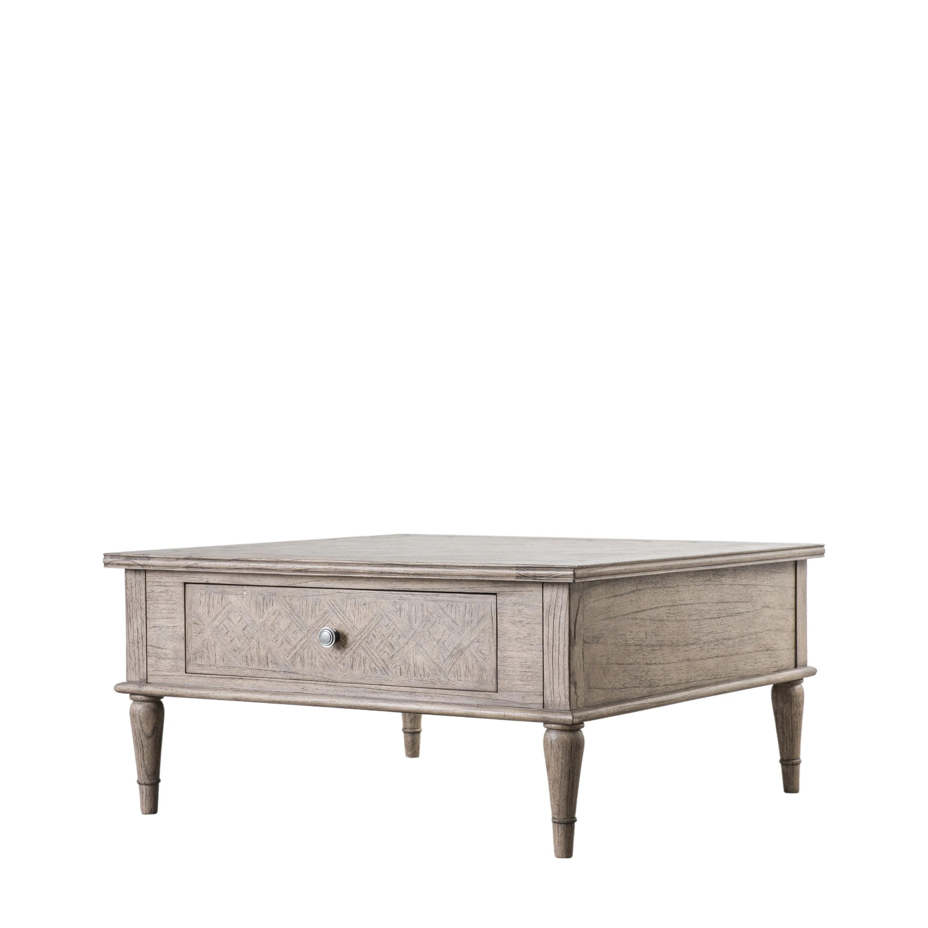 Amos Mustique Square 2 Drawer Coffee Tble