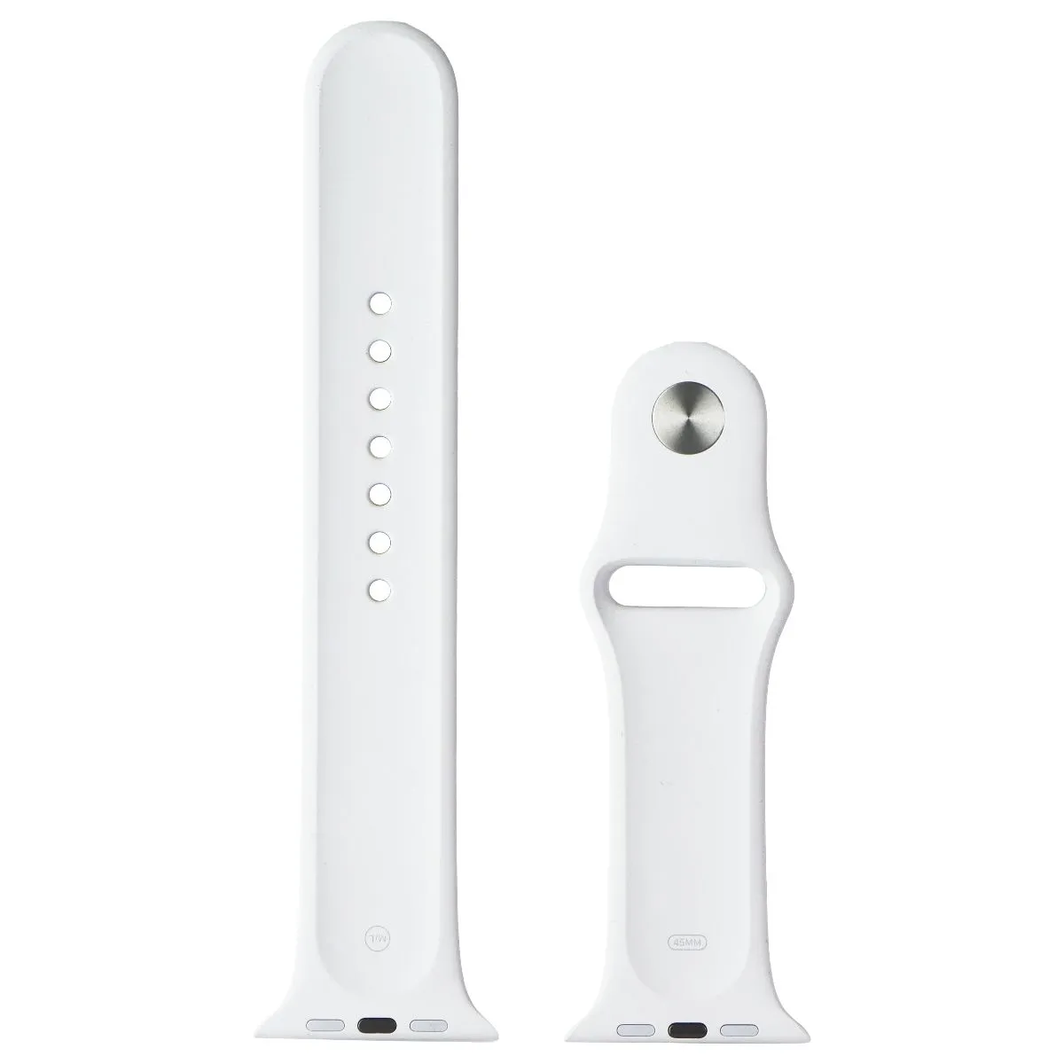 Apple (42mm) Sport Band for Apple Watch 42/44/45mm - White (M/L Only)