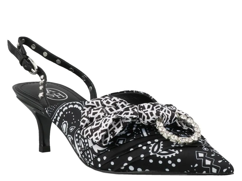 Ash Camille Printed Slingback Pumps