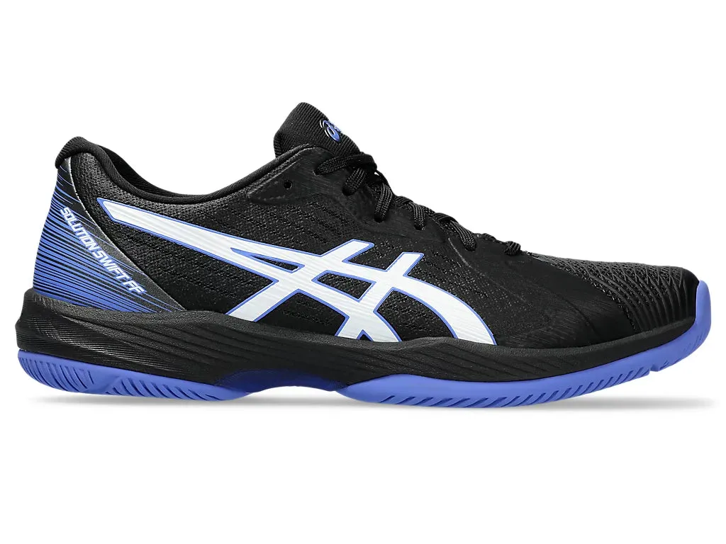 Asics Men's SOLUTION SWIFT FF Tennis Shoes in Black/Sapphire