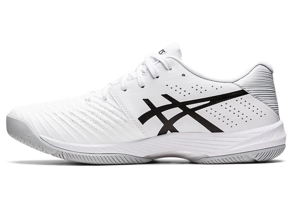 Asics Men's SOLUTION SWIFT FF Tennis Shoes in White/Black