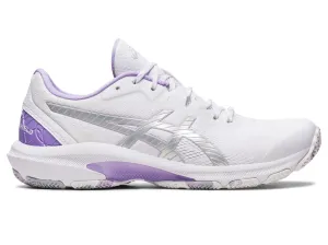 Asics Womens Netburner Shield - White/Pure Silver
