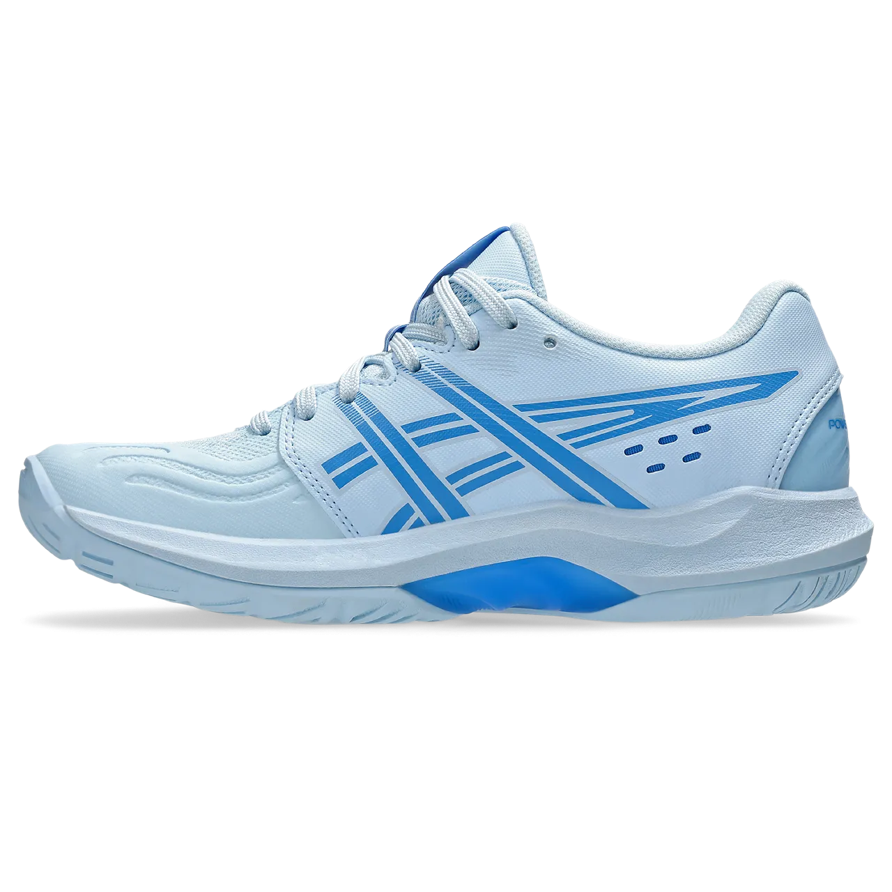 Asics Women's Powerbreak FF Indoor Court Shoes Light Blue/ Blue Coast SS25