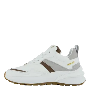 Athena Run White Brown
