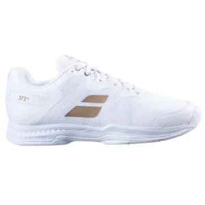 Babolat SFX3 All Court Wimb White Gold Shoes