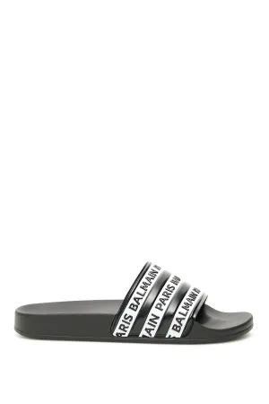 Balmain Logo Printed Slides