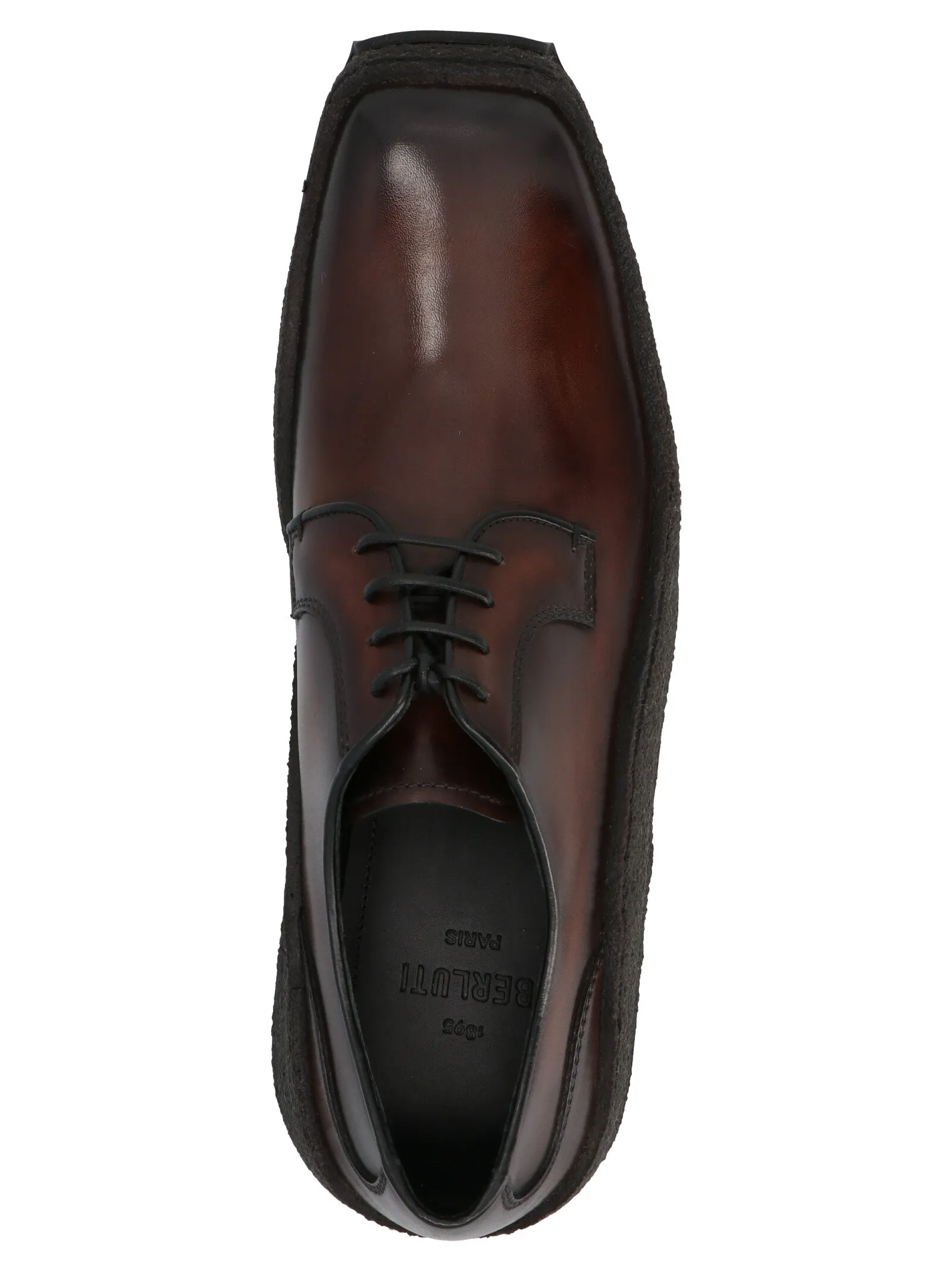 Berluti Square Toe Derby Shoes