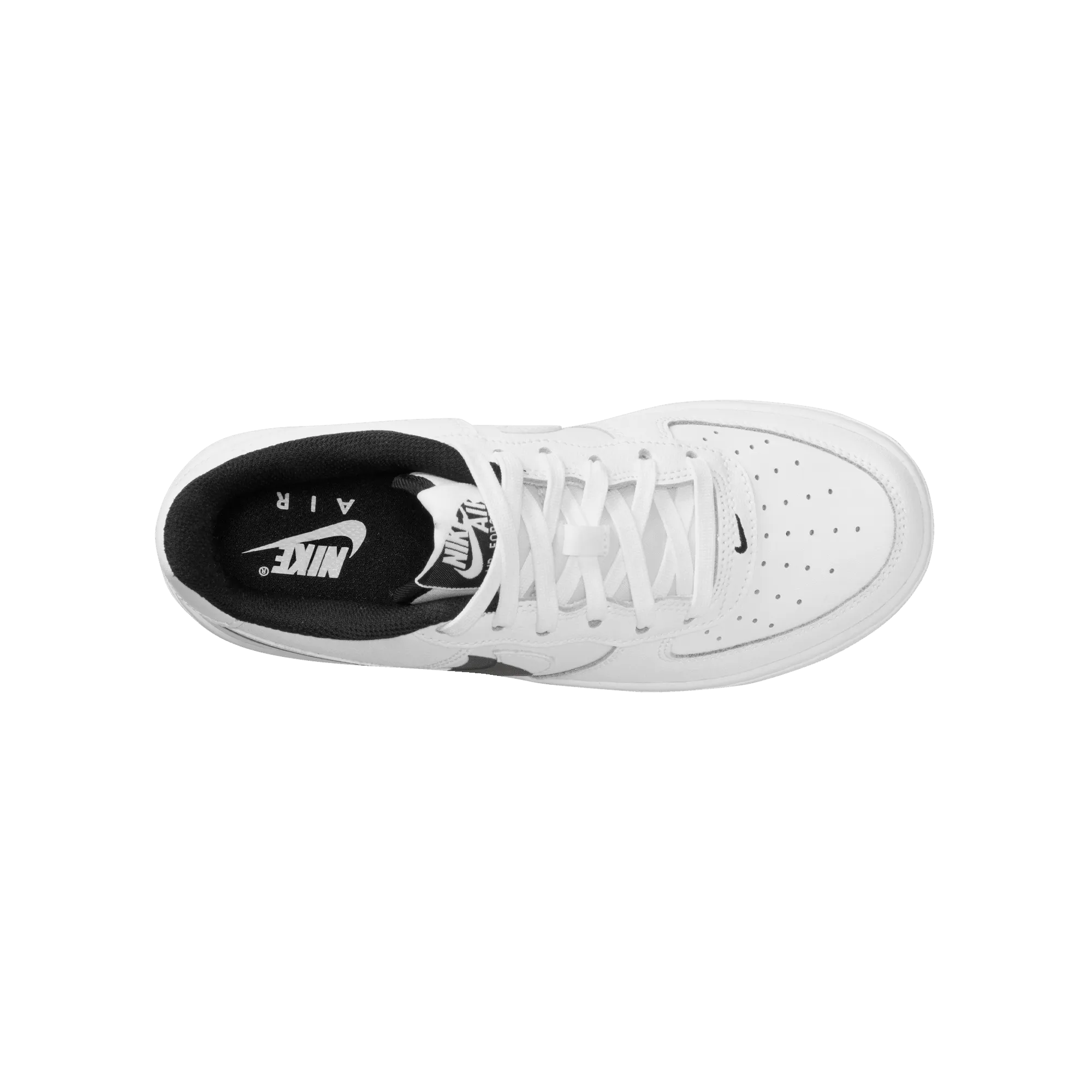 Big Kids' Air Force 1 LV8 4 "White & Black"