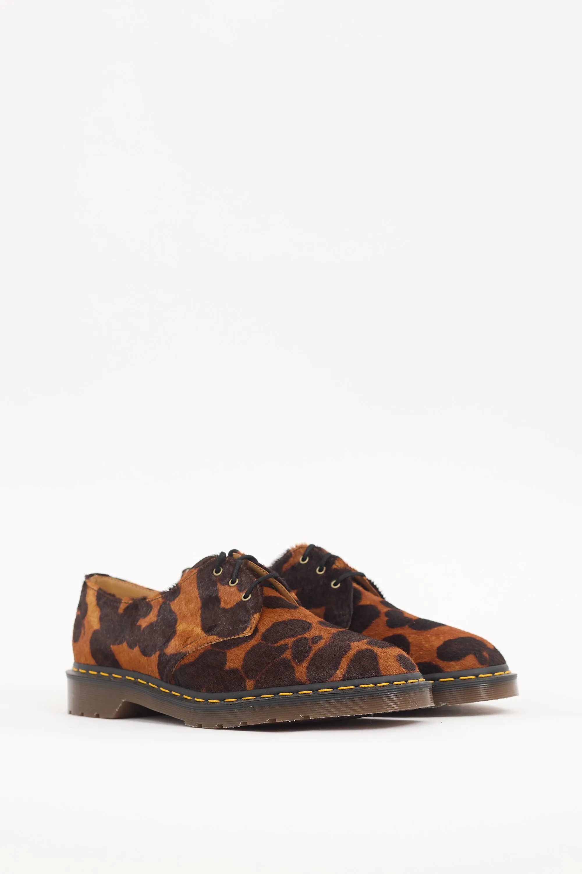 Brown & Black Hair 1461 Printed Derby