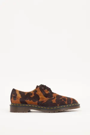 Brown & Black Hair 1461 Printed Derby