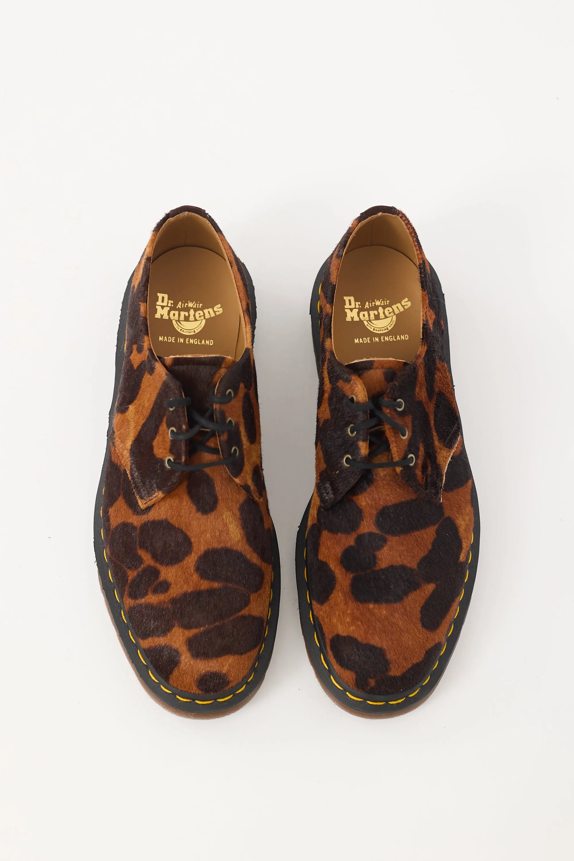 Brown & Black Hair 1461 Printed Derby