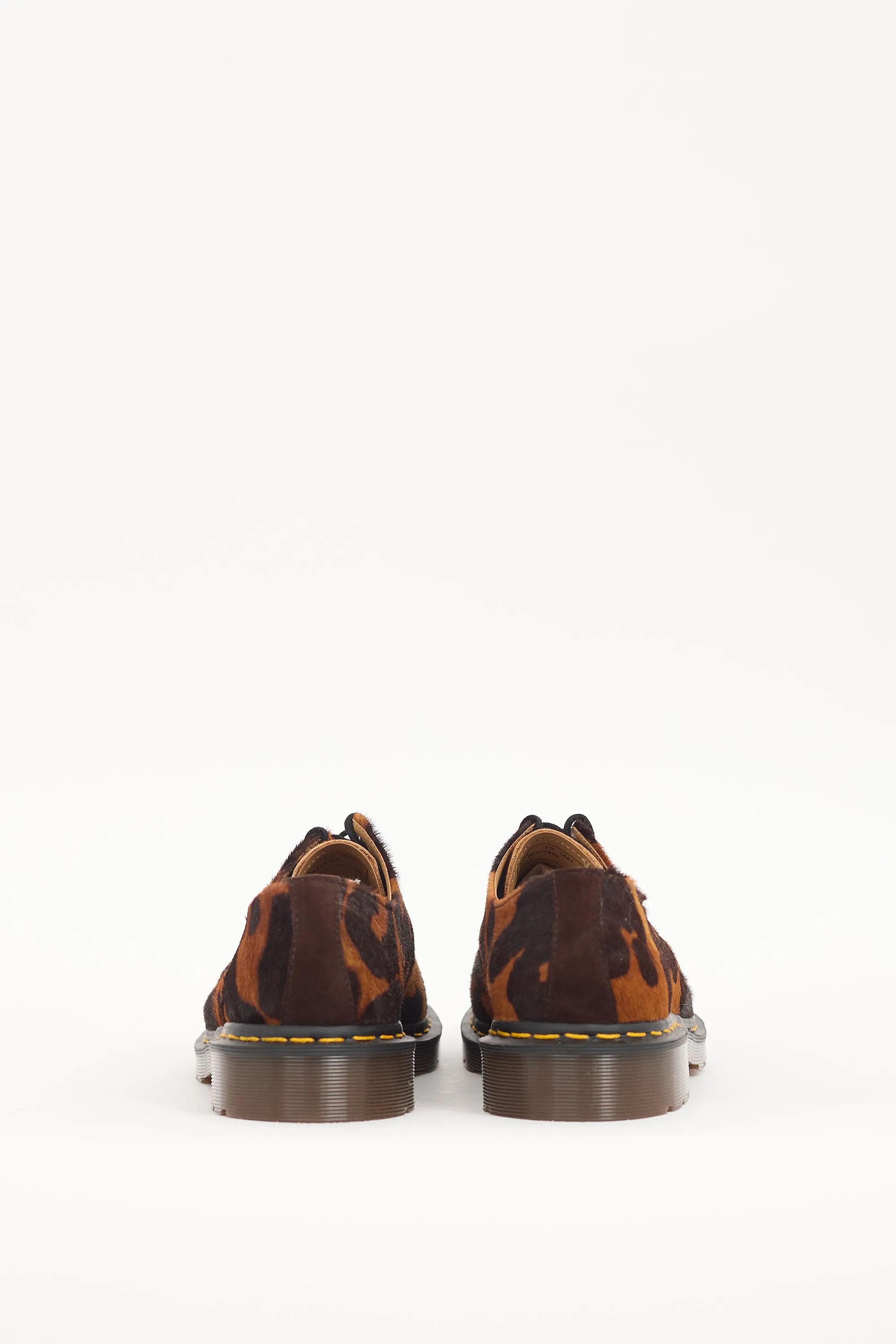 Brown & Black Hair 1461 Printed Derby
