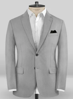 Caccioppoli Sun Dream Lotta Gray Wool Silk Jacket