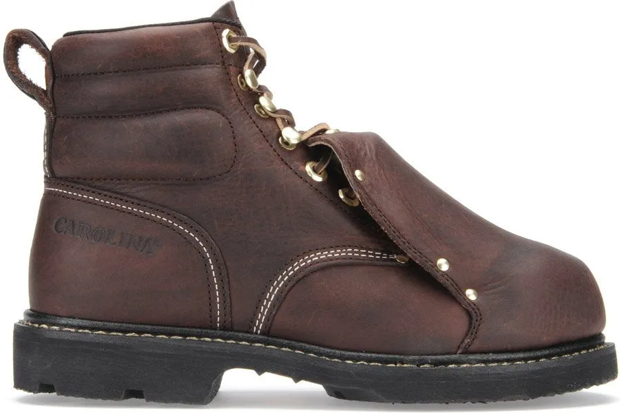 'Carolina' Men's 6" External Metguard Steel Toe - Brown