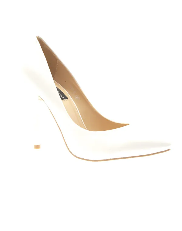 Chaussures femme Style Shoes: Escarpins blanc 
