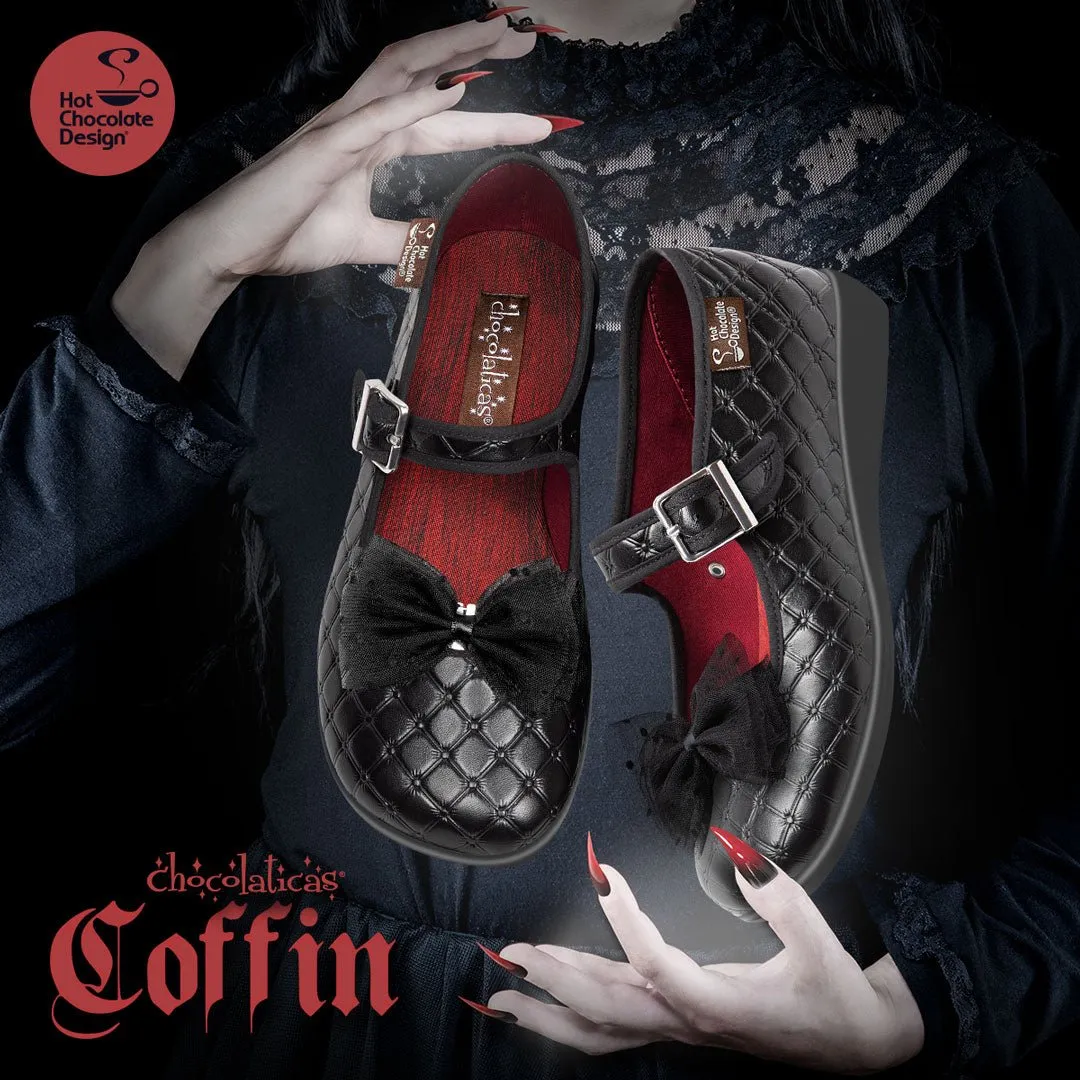 Chocolaticas® COFFIN Women's Mary Jane Flat