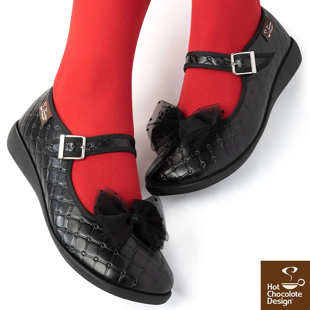 Chocolaticas® COFFIN Women's Mary Jane Flat