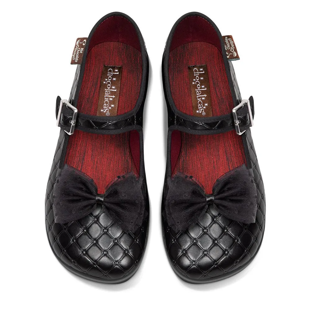 Chocolaticas® COFFIN Women's Mary Jane Flat
