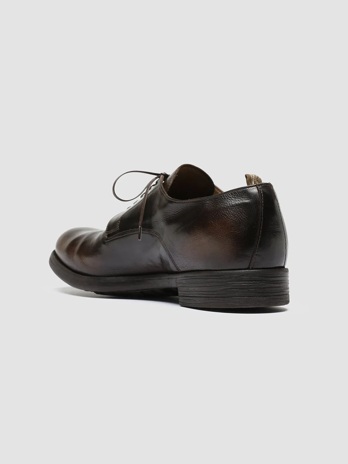 CHRONICLE 001 - Brown Leather Derby Shoes