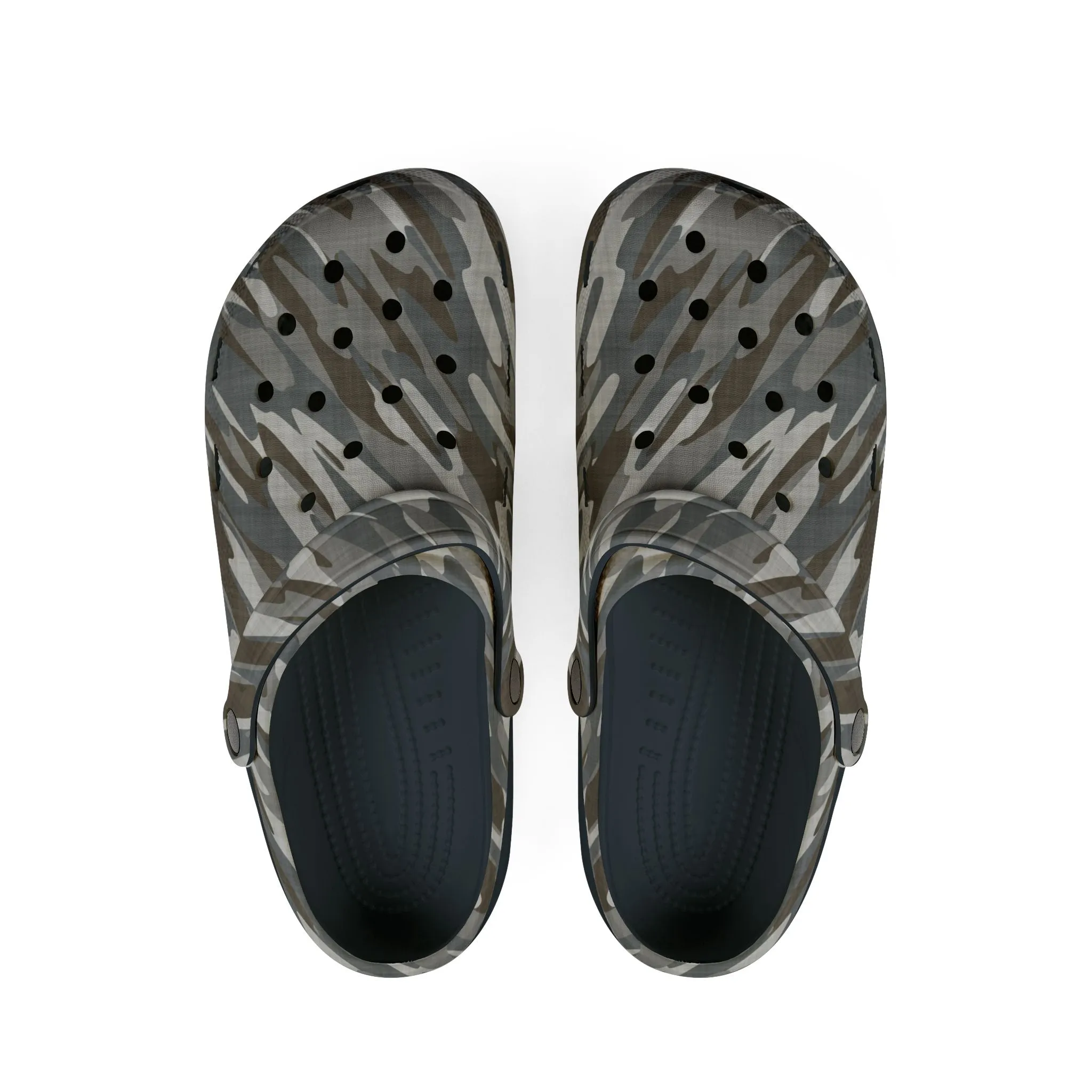 Clogs Foam EVA Rubber Shoes Camo by Mariu del Campo.