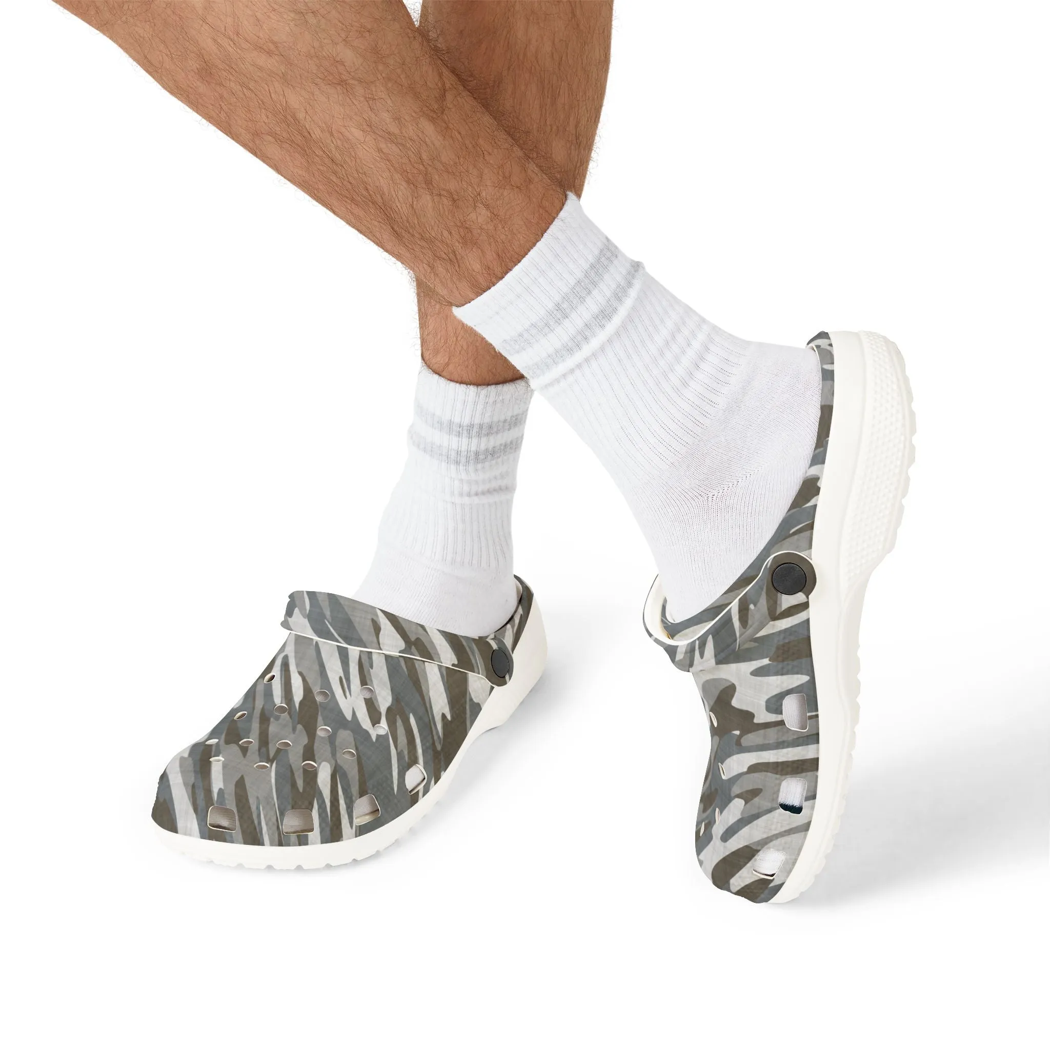 Clogs Foam EVA Rubber Shoes Camo by Mariu del Campo.