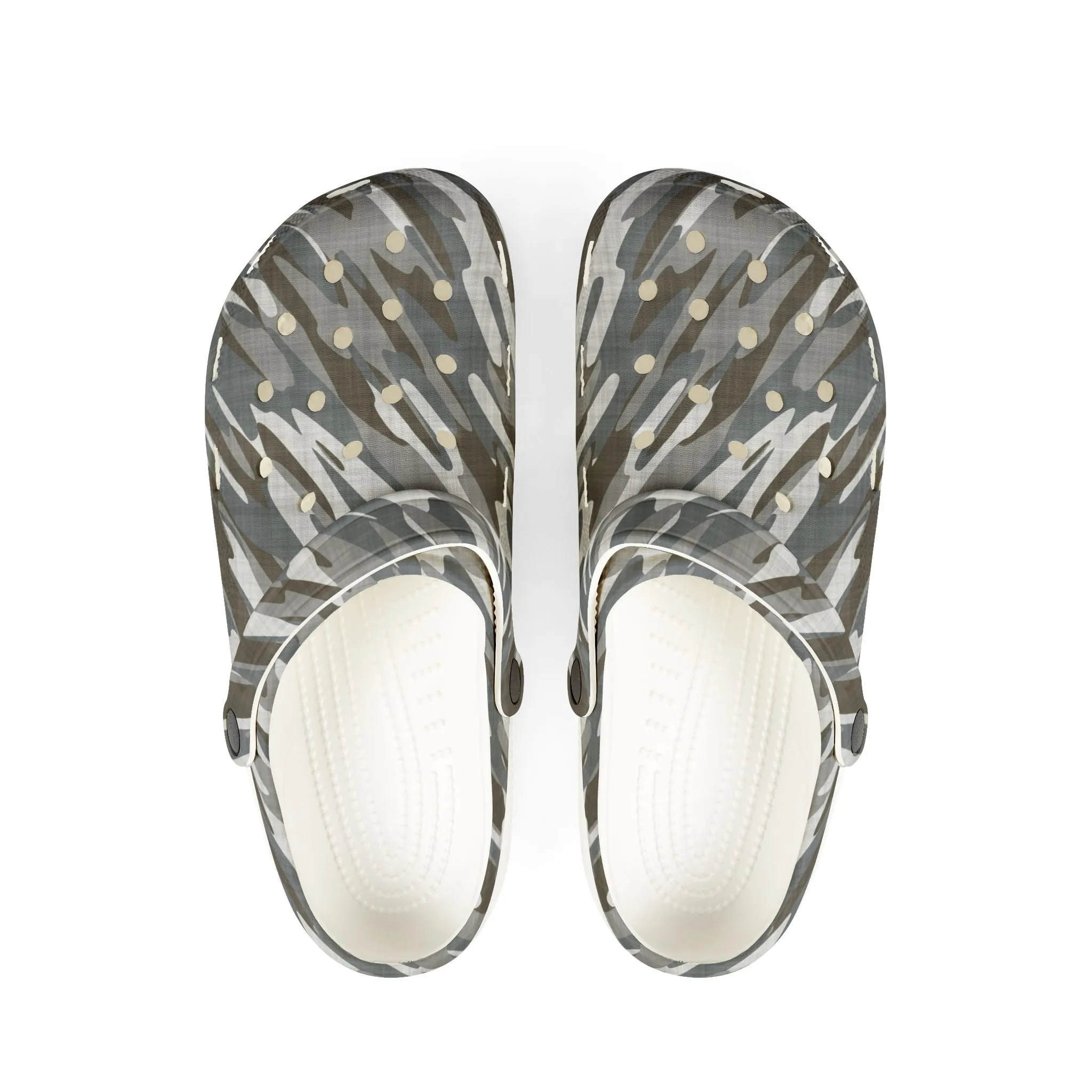 Clogs Foam EVA Rubber Shoes Camo by Mariu del Campo.