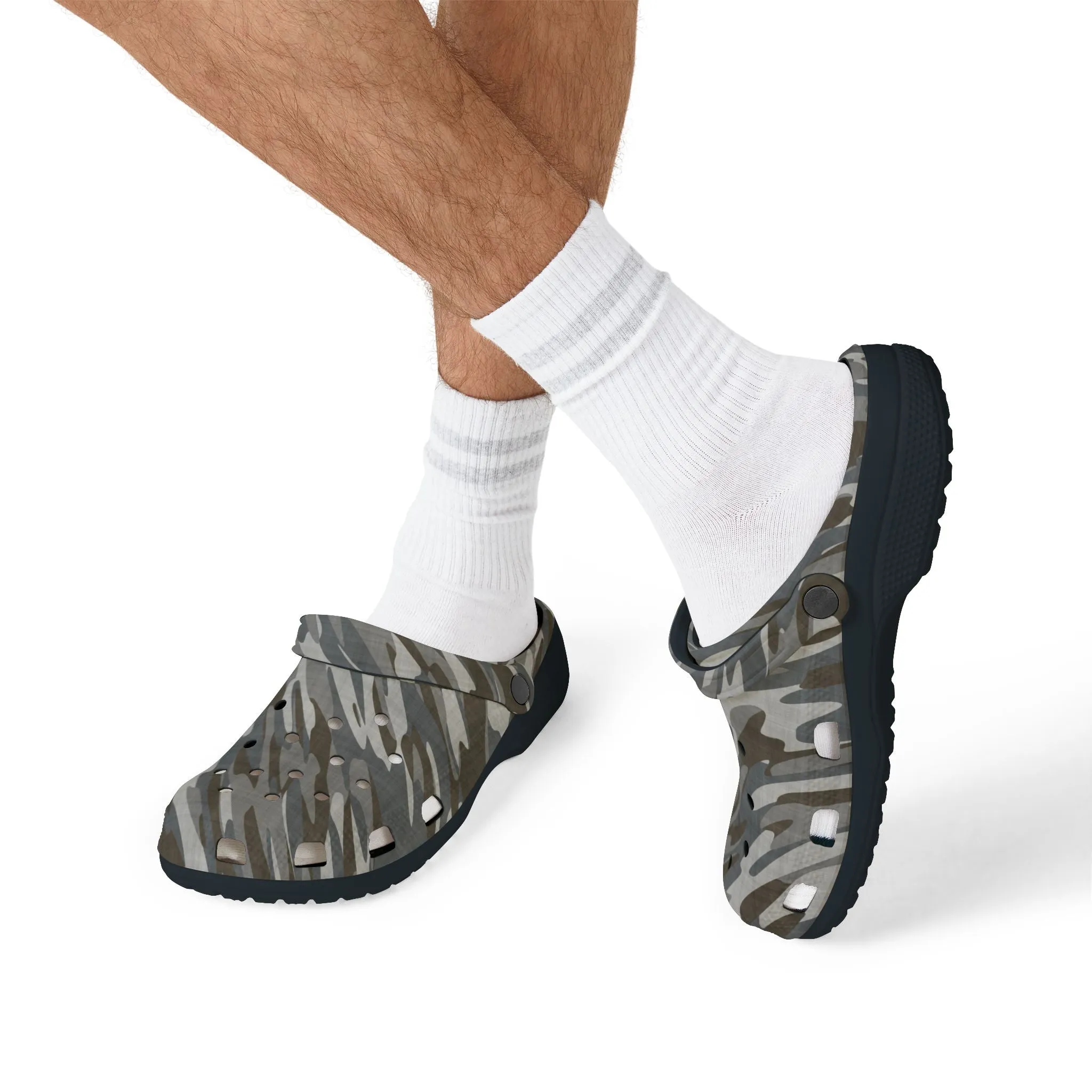 Clogs Foam EVA Rubber Shoes Camo by Mariu del Campo.