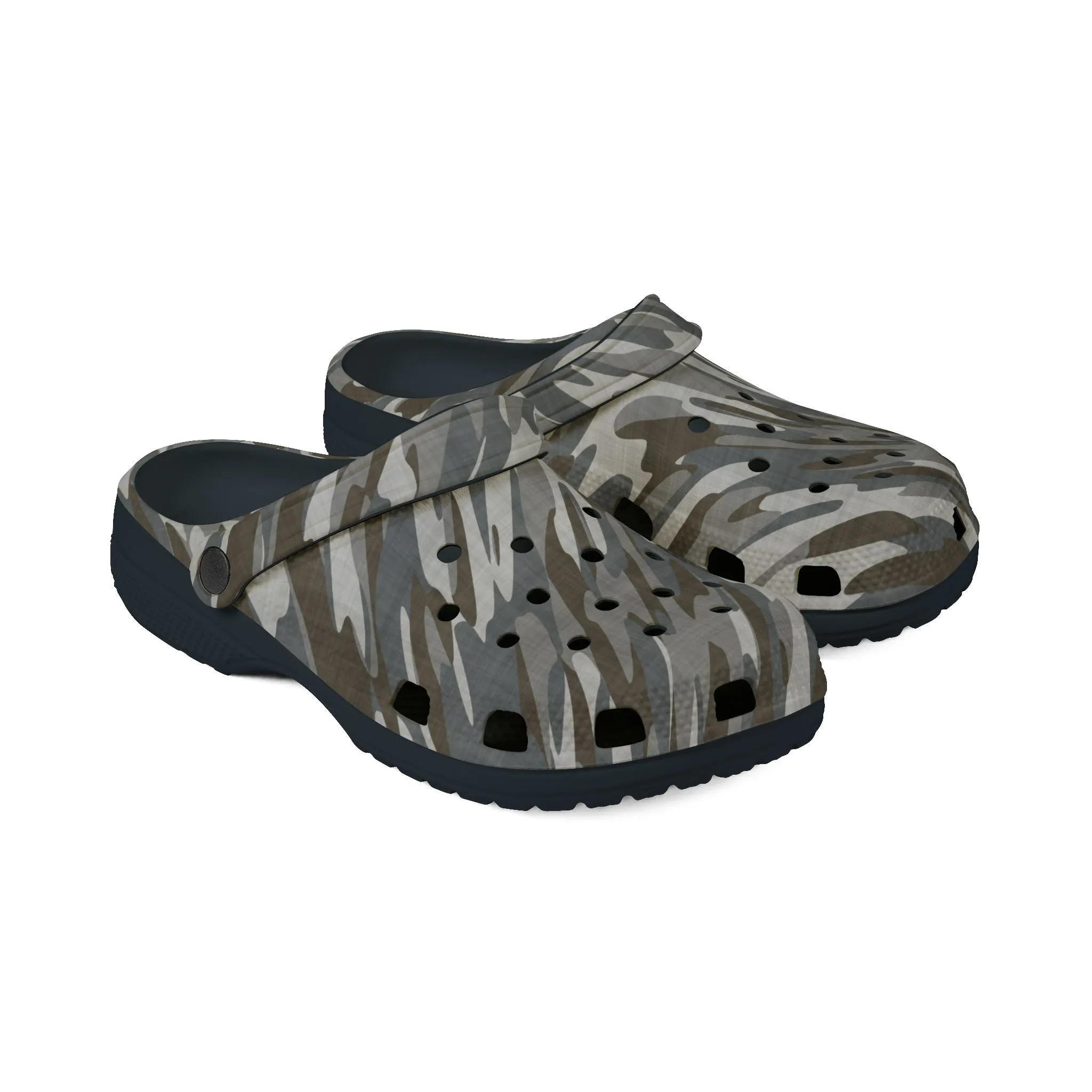Clogs Foam EVA Rubber Shoes Camo by Mariu del Campo.