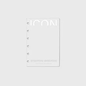 Crystal Clear Notebook Cover | Icon | CP Petite